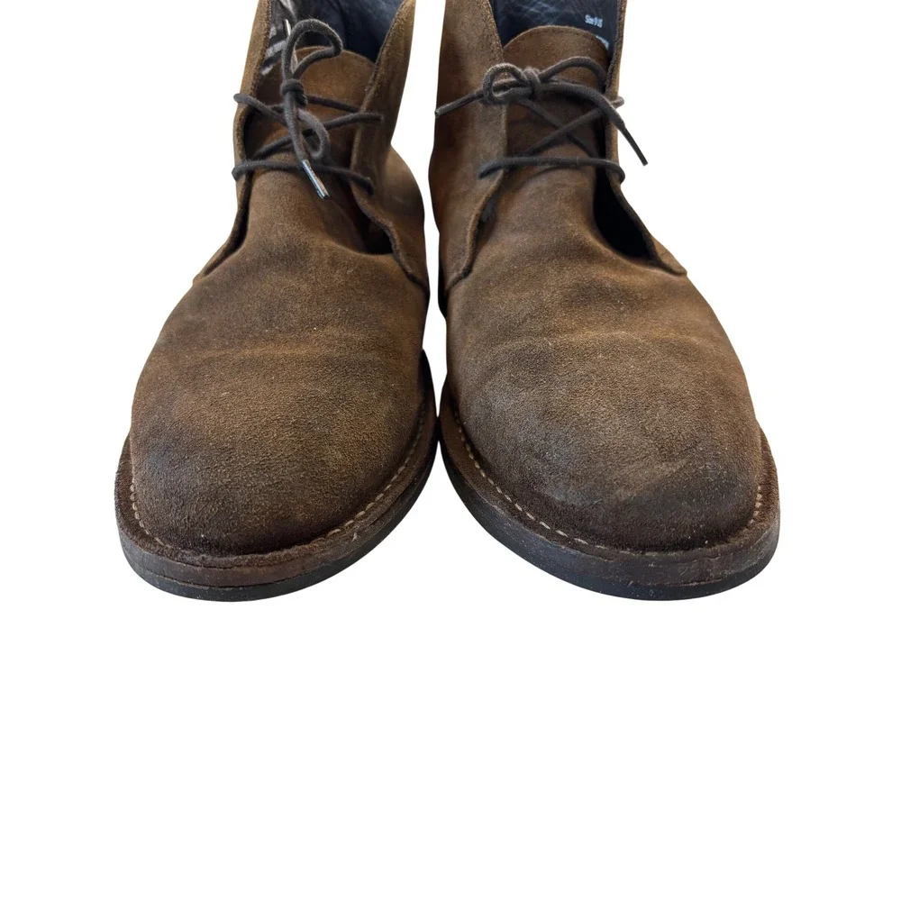 Thursday Everyday Scout Brown WeatherSafe Suede Chukka Boots Men's 9